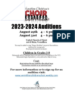 2023 VCC Audition Info Ad