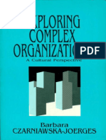 L8.4. Czarniawska, 1992, Exploring Complex Organizations