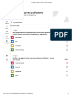 Soal Pilihan Ganda Puff Pastry - Details - Kahoot!