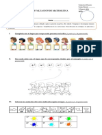 Prueba Números Ordinales 1°B