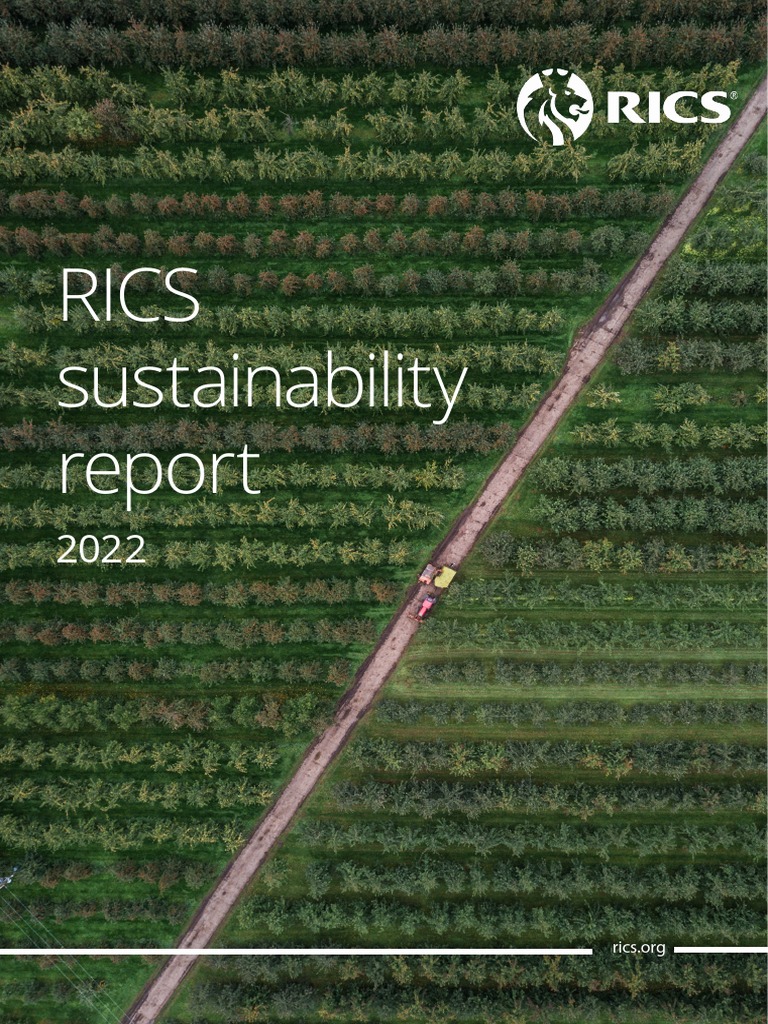 2022 RICS Sustainability Report | PDF