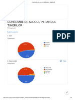 Consumul de Alcool În Randul Tinerilor