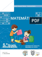 Matematicas 5 Grado