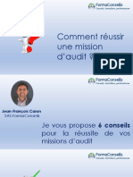 Conseils - Réussir Une Mission D'audit