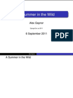 A Summer in the Wild