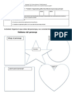 Clase 2 Guía #4 Describiendo Al Personaje (Organizador)