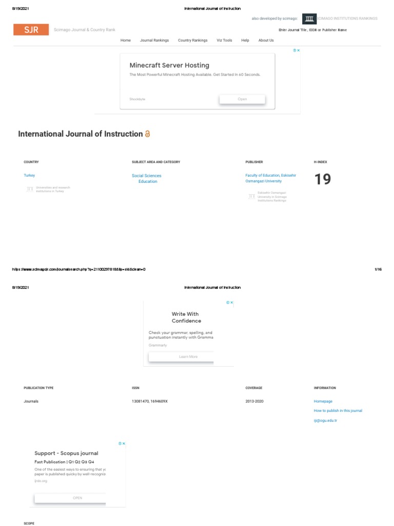 Tangkap layar pengindeks scimago pdf