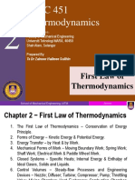 MEK451-Chapter - 2 - First - Law - of - Thermodynamics - M2