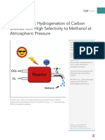 Hydrogenation of CO2 For Methanol Production