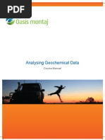 Analysing Geochemical Data Course Manual