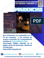 Jurisprudencia 02 de Junio 2023