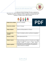 Planificación Día Del y La Estudiante