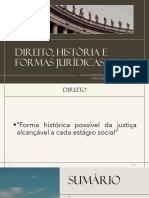 Aula 04 - Direito, História e Formas Jurídicas