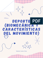 Deporte (Biomecánica y Características Del Movimiento)