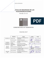 POL SSI 13v1.0 SSI en Las Telecomunicaciones