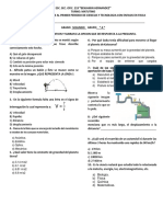 Examen Primer Periodo Fisica Matutino 2023