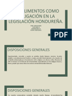 Unión de Hecho en La Legislación Hondureña Por Flor Euceda