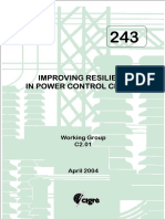 Improving Resilience in Power Control Centres: Working Group C2.01