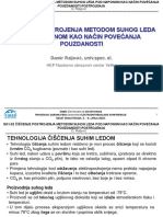 SO1-22 - D. Raljević - Čišćenje Postrojenja Metodom Suhog Leda Pod Naponom Kao Način Povećanja Pouzdanosti Postrojenja