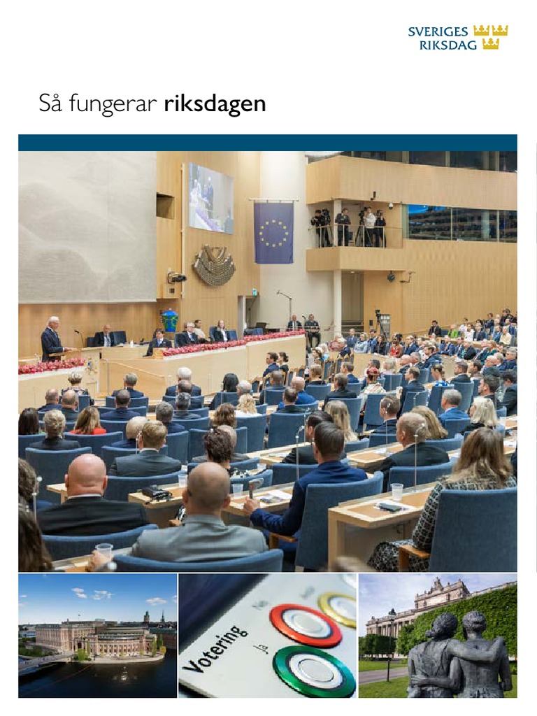 Sa Fungerar Sveriges Riksdag 221121 Sve Web | PDF