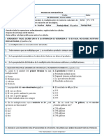 Prueba 5° MULTIPLICACIONES