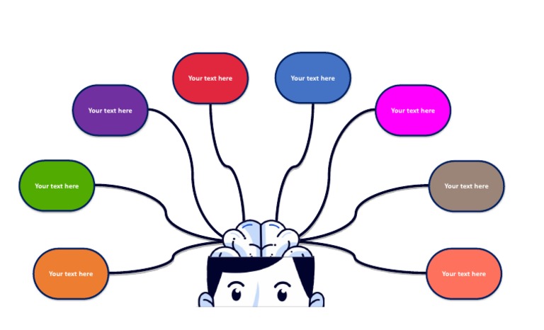 Plantilla Mapa Mental Word 08 | PDF