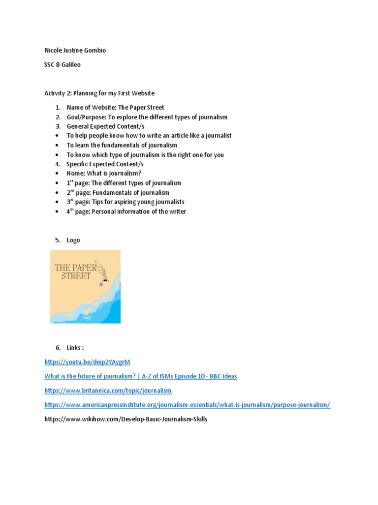 Exploring Types of Journalism | PDF