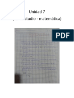 Autoestudio (Matematica) Unidad 7