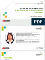Sunarp Te Capacita - Error Material en El Registro de Predios