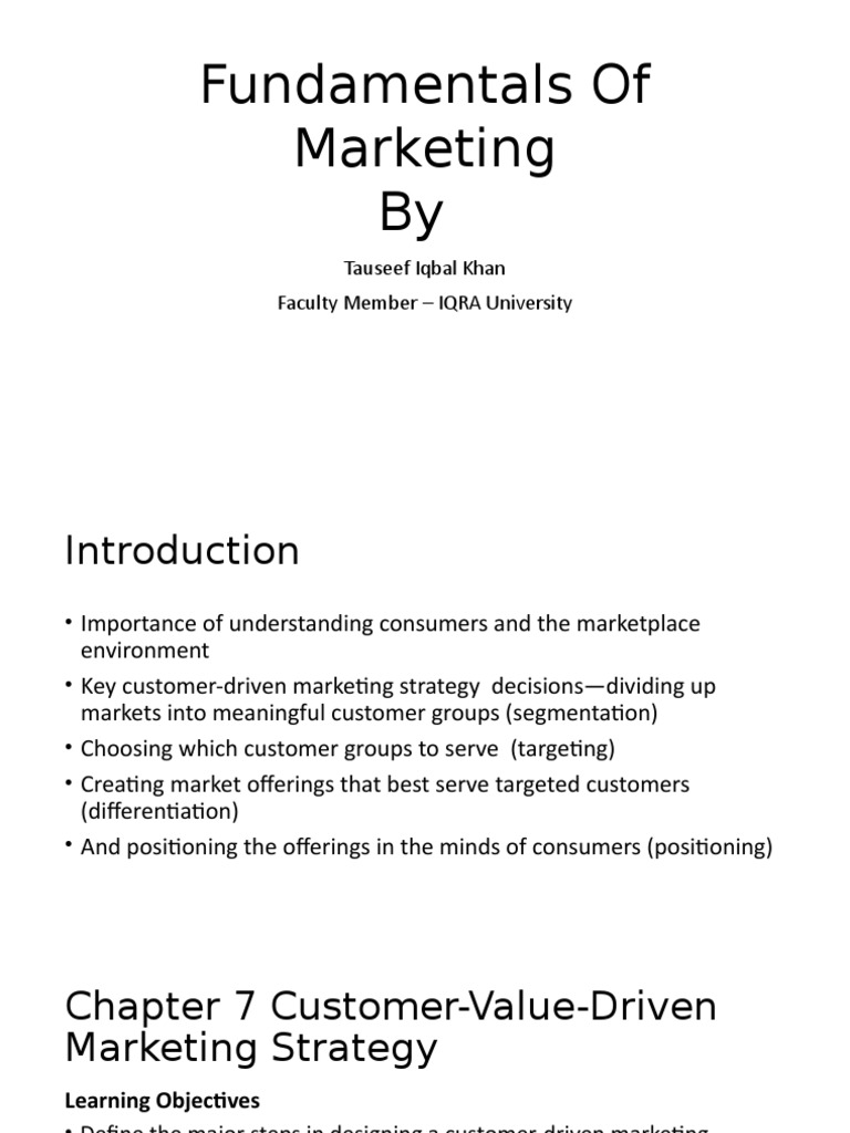 Module 6 | PDF | Market Segmentation | Marketing
