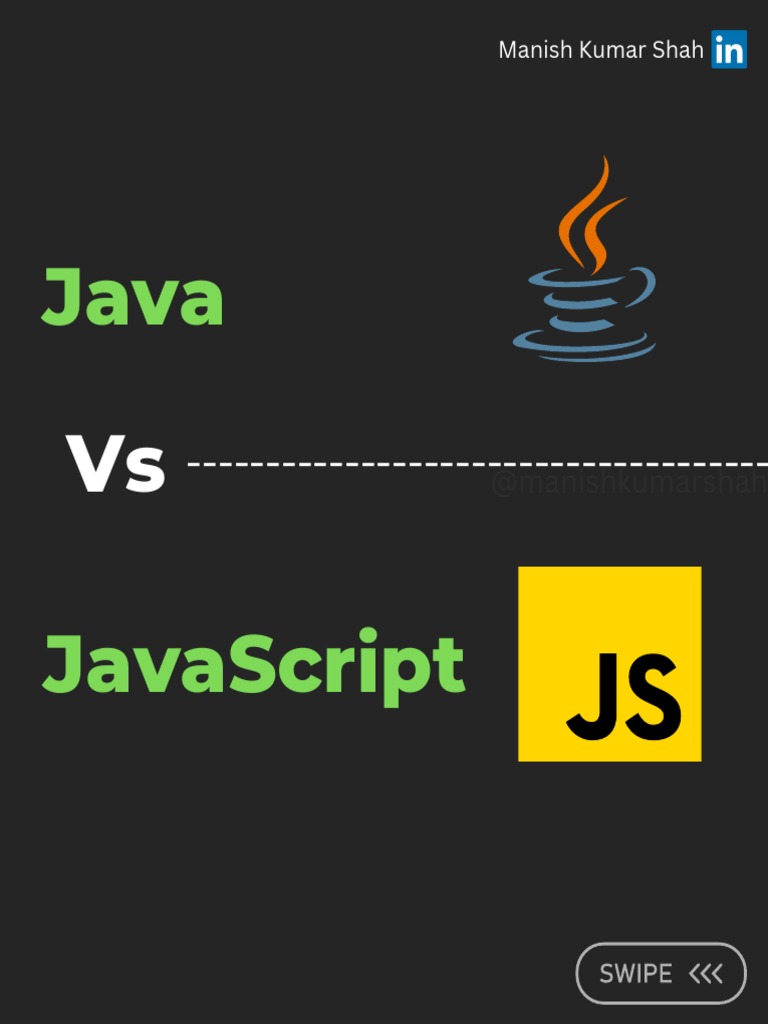 Diferencias Entre Java y JavaScript | PDF | Java (Programming Language ...