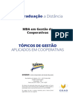 Apostila TÓPICOS DE GESTÃO APLICADOS EM COOPERATIVAS