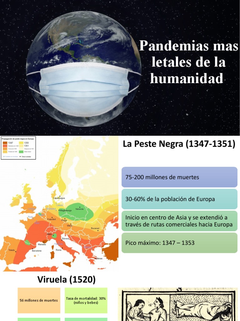 Pandemias Mas Letales de La Humanidad | PDF | Pandemia | Peste (enfermedad)