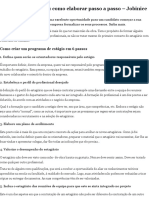 Programa de Estágio Como Elaborar Passo A Passo - Jobinice