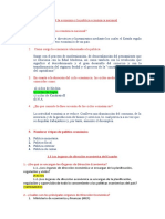 Derecho Económico - Preguntas y Respuestas - General