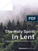 The Holy Spirit in Lent