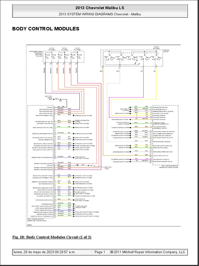 2013 CHEVY MALIBU SERVICE MANUAL PDF FREE DOWNLOAD visual data 5