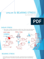 SHEAR and BEARING STRESS - 04