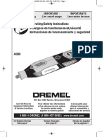 DREMEL 4000 Original PDF Es
