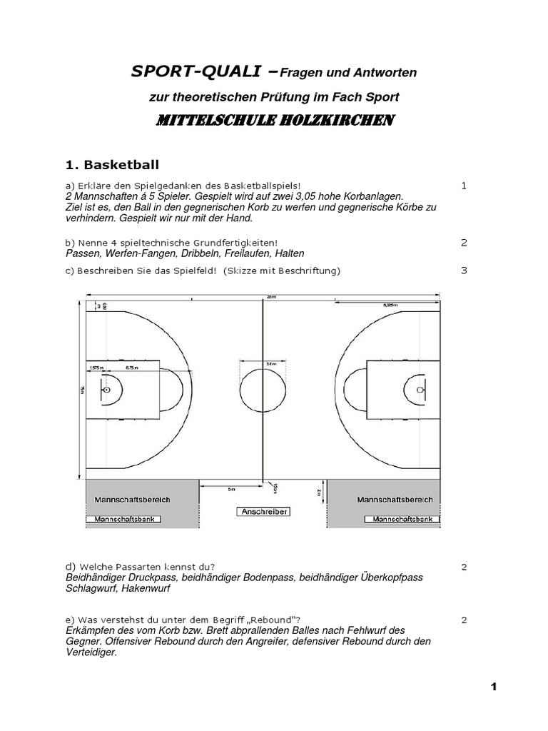 Sportquali Theorie | PDF
