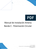 Manual Instalación Antena Banda C