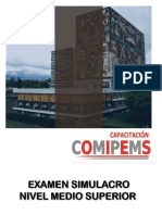 Examen Simulacro Comipems (Unam)