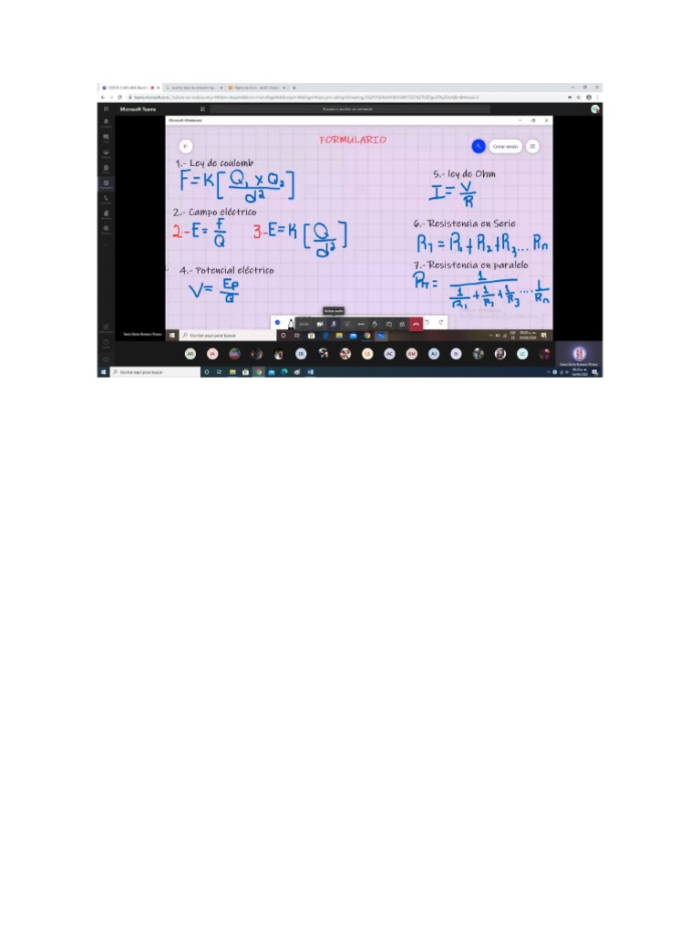 Formulario de Fisica | PDF
