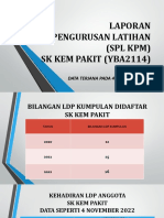 Laporan Sistem Pengurusan Latihan (SPL KPM) SK Kem Pakit (Yba2114)