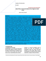 Jurnal 2 - Alaeto Henry Emeka (2020) - Determinants - of - Dividend - Polic - Nigeria