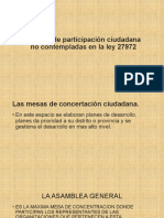 1 Formas de Participación Ciudadana No Contemplada en La Ley 27972