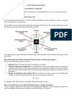 Tema - 8 Cómo Calcular La Ruta Crítica