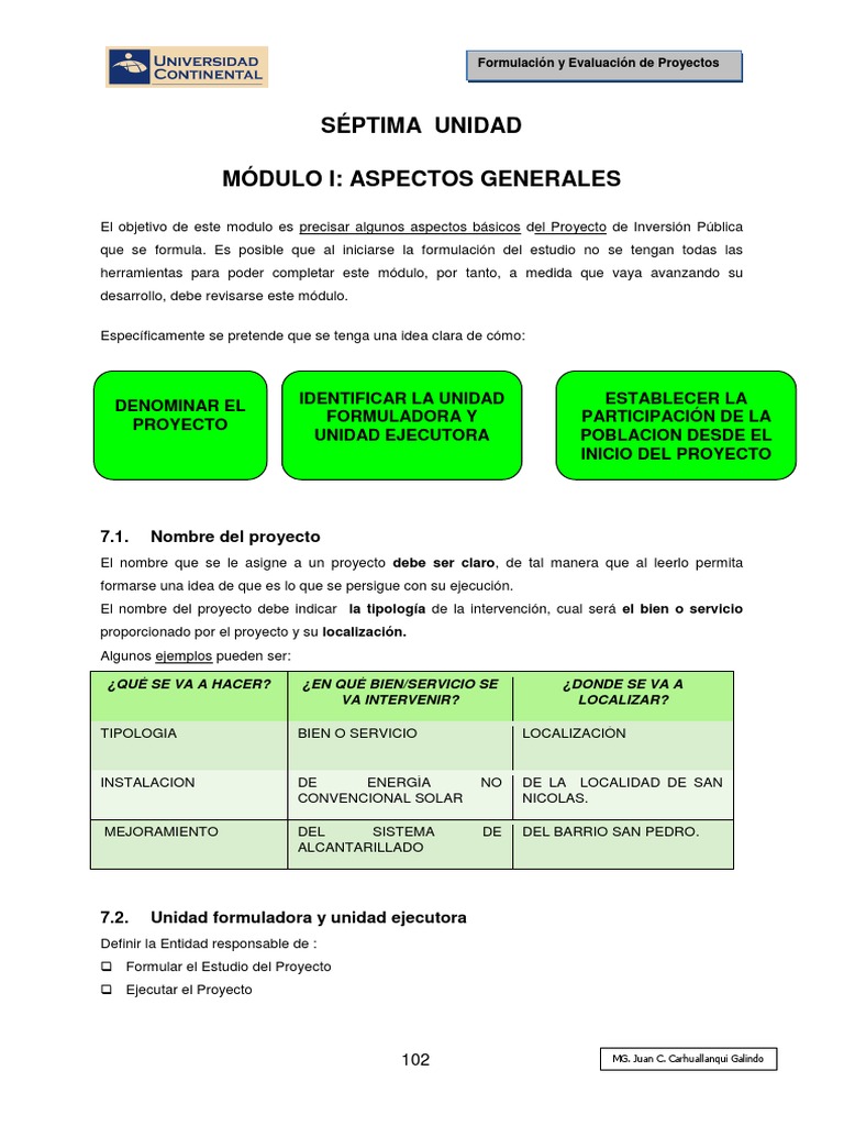 Módulo 1 - Aspectos Generales | PDF