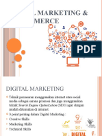 Digital Marketing and E Commerce