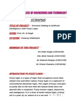 Decision Making with Fuzzy Logic